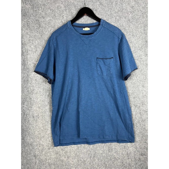 Carbon2Cobalt Other - Carbon2cobalt Shirt Men Size Large Short Sleeve Blue Crew neck Front Pocket